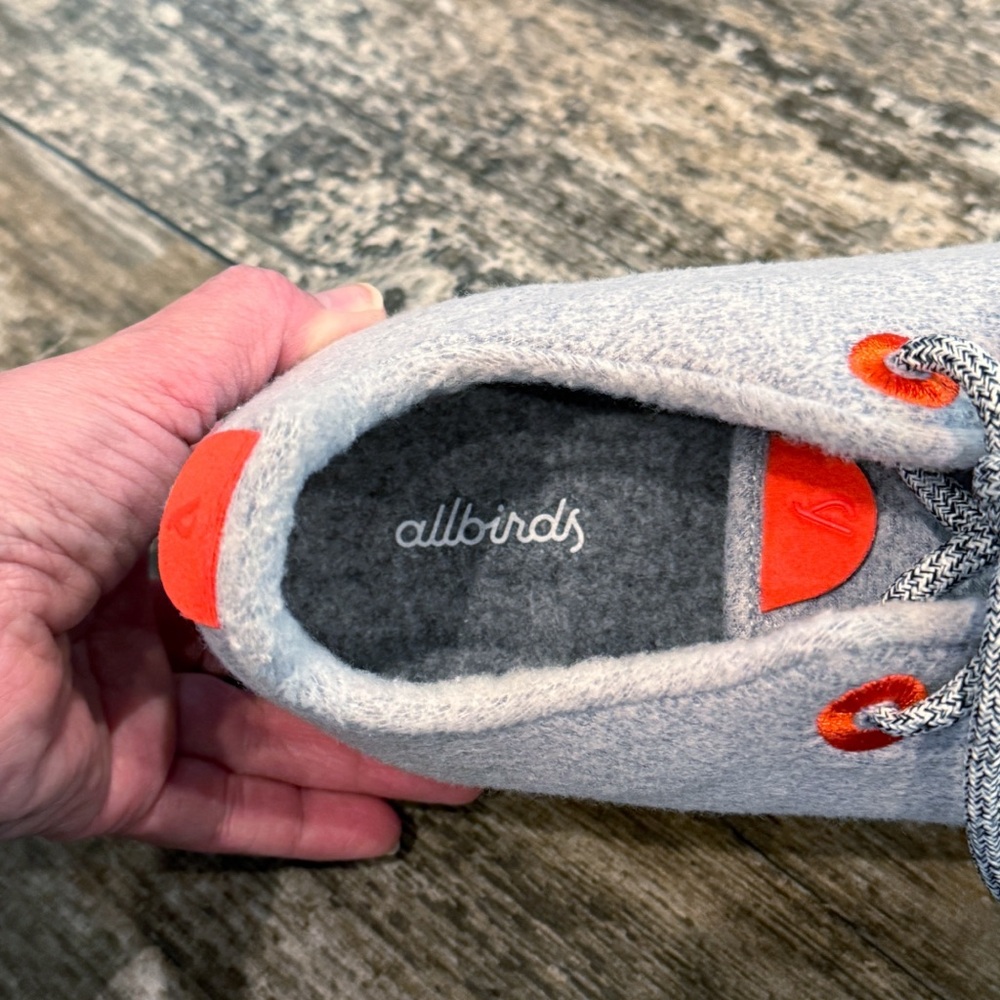 Allbirds Canada Maple Gray Limited Edition Wool Runners Sneakers Men Size 14 NEW - Picture 8 of 12